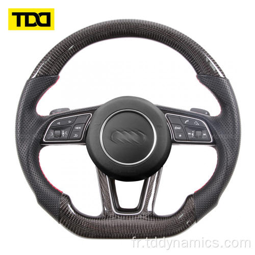 Volant en fibre de carbone pour Audi A1 A3